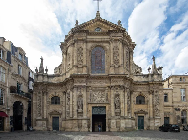 Bordeaux France September 2018 Facade Eglise Notre Dame Bordeaux Gironde — Stock Photo, Image