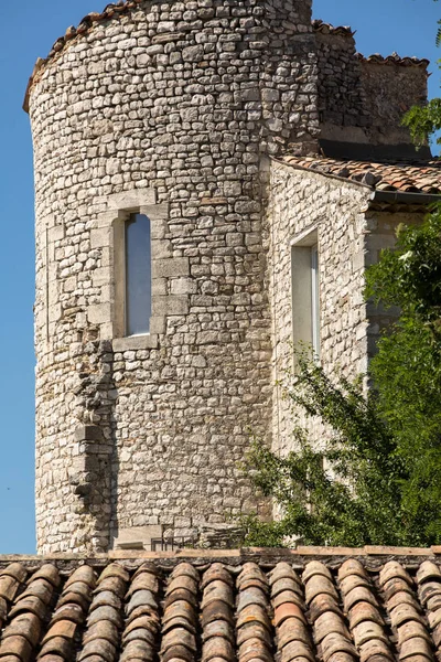 Krásný Kamenný Dům Sault Provence Francie — Stock fotografie