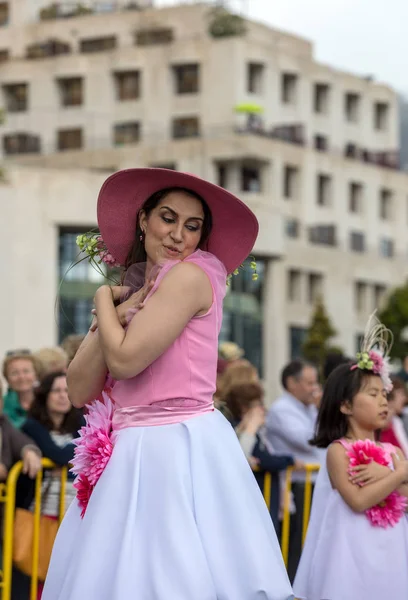 Funchal Madeira Portugal April 2018 Jährliche Parade Beim Madeira Blumenfest — Stockfoto