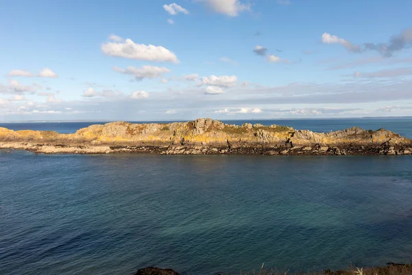 Pointe Grouin Cancale Emerald Coast Bretanha França — Fotografia de Stock