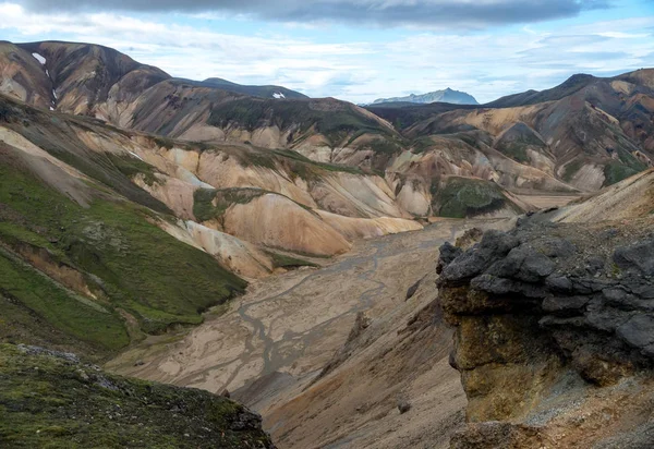 Volcanic mountains of Landmannalaugar in Fjallabak Nature Reserve. Iceland