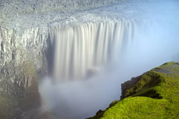 Dettifoss Islands Mäktigaste Vattenfall Det Ligger Jokulsargljufur Nationalpark Den Nordöstra — Stockfoto