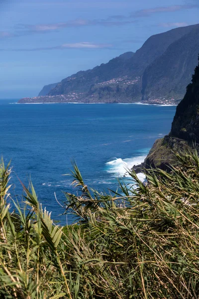Utsikt Över Madeiras Norra Kust Portugal Sao Vicente Området — Stockfoto