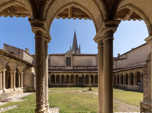 Svatý Emilion Francie Září 2018 Středověké Francouzské Kláštery Kostele Emiliona — Stock fotografie