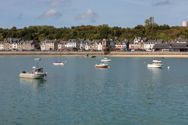 Cancale Francja Września 2018 Cancale Port Rybacki Słynne Miasto Produkcji — Zdjęcie stockowe