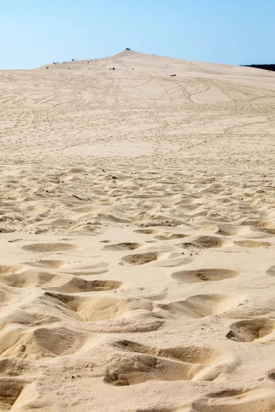 普拉提沙丘 欧洲最高的沙丘 法国阿基坦Arcachon湾La Teste Buch — 图库照片