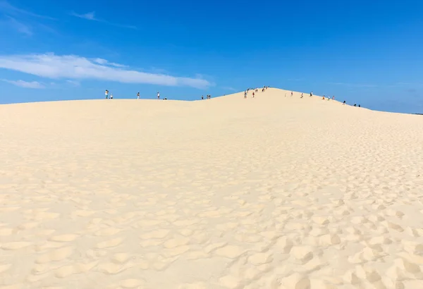 Pilátus Dűnéje Európa Legmagasabb Homokdűnéje Teste Buch Arcachon Bay Aquitaine — Stock Fotó