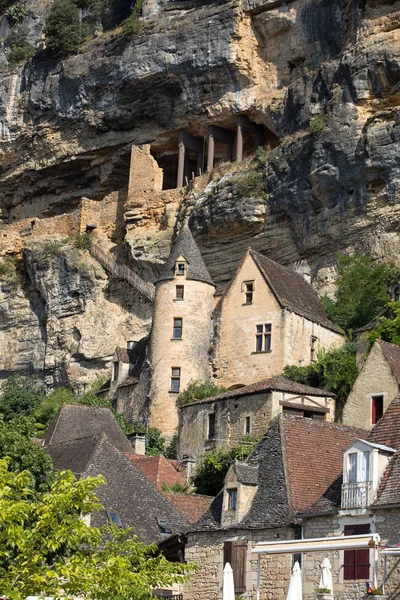 Roque Gageac Dordogne France September 2018 Roque Gageac Scenic Village — Stock Photo, Image