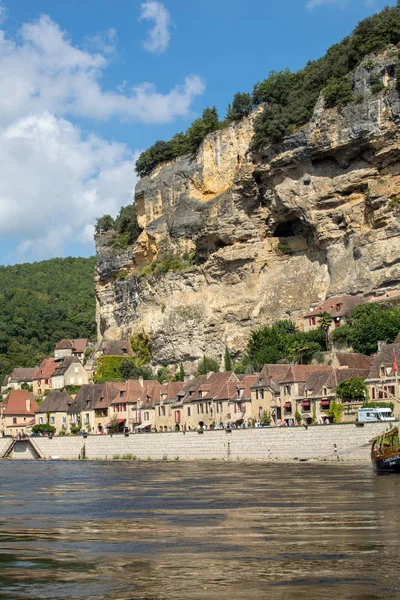 Roque Gageac Dordogne Frankreich September 2018 Roque Gageac Malerisches Dorf — Stockfoto