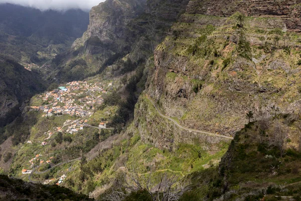 Valley Nuns Curral Das Freiras Madeira Island Portugal — Stock Photo, Image