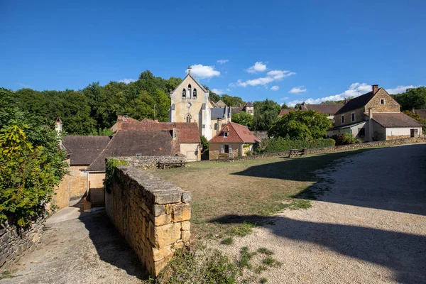 Dordogne Vadisi Aquitaine Fransa Carlux Köyü — Stok fotoğraf