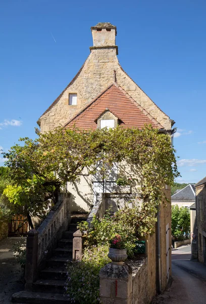 Het Dorp Van Carlux Vallei Van Dordogne Aquitaine Frankrijk — Stockfoto