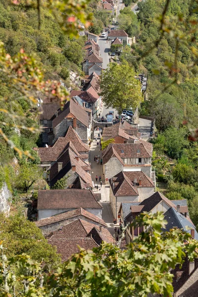 Rocamadour Francia Septiembre 2018 Ciudad Peregrina Rocamadour Ciudad Episcopal Santuario —  Fotos de Stock