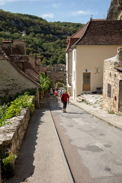 Rocamadour Fransa Eylül 2018 Kutsal Bakire Meryem Lot Midi Pyrenees — Stok fotoğraf