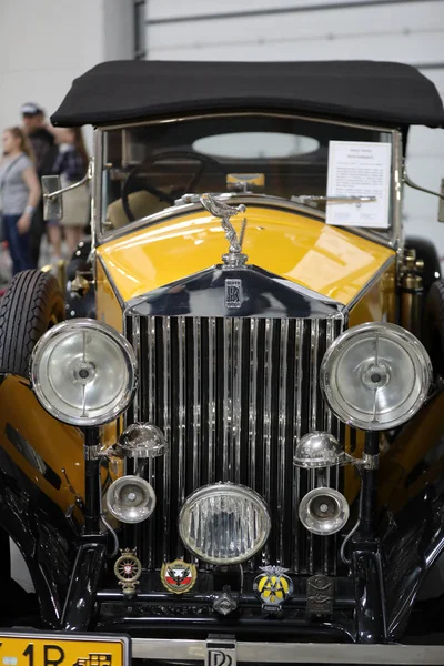 Cracow Polônia Maio 2019 Rolls Royce Convertible Moto Show Cracóvia — Fotografia de Stock