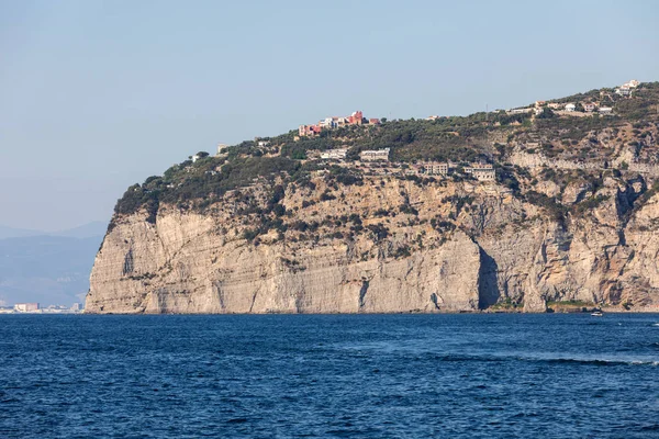 Vue Sur Côte Amalfitaine Près Sorrente Campanie Italie — Photo