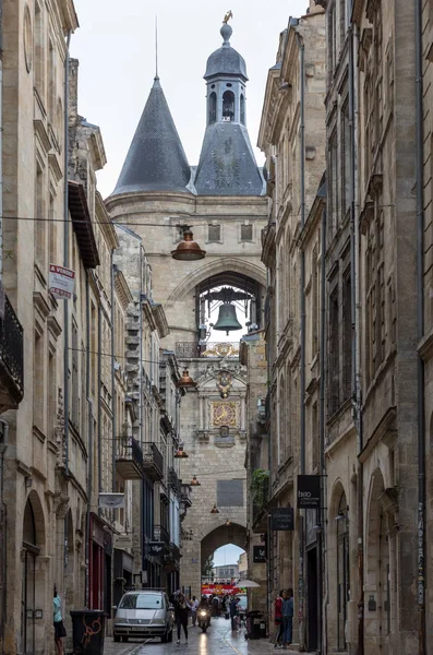 Bordeaux Fransa Eylül 2018 Grosse Cloche Büyük Bell15Th Yüzyıl Ortaçağ — Stok fotoğraf