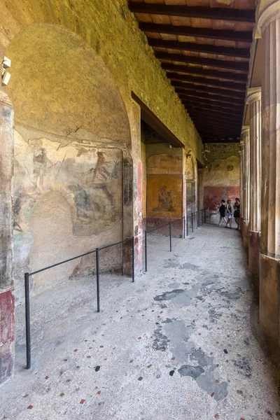Pompéi Italie Juin 2017 Célèbre Site Archéologique Pompéi Classé Patrimoine — Photo