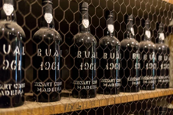 Funchal Madeira Portugal Abril 2018 Museu Repositório Caro Vinho Vintage — Fotografia de Stock