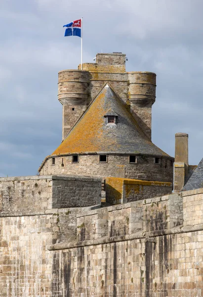 Brittany Düşesi Anne Kalesi Şehrin Belediye Binası Şehir Tarihi Müzesi — Stok fotoğraf