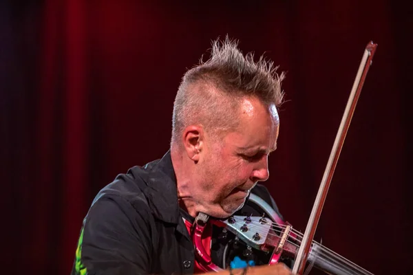 Cracow Polonya Juni 2019 Nigel Kennedy Mike Stern Jimi Hendrix — Stok fotoğraf