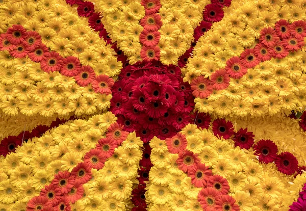 Schoonheid Floristische Decoratie Met Kleurrijke Gerbera Bloemen — Stockfoto