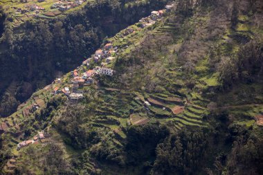 Rahibeler Vadisi, Portekiz, Madeira Adası 'ndaki Curral das Freiras.