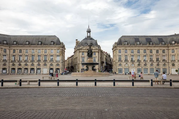 Bordeaux Franciaország 2018 Szeptember Place Bourse Bordeaux Franciaország — Stock Fotó