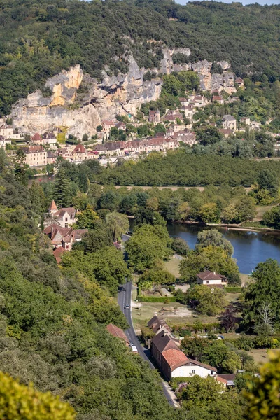 Roque Gageac Malerisches Dorf Der Dordogne Frankreich — Stockfoto