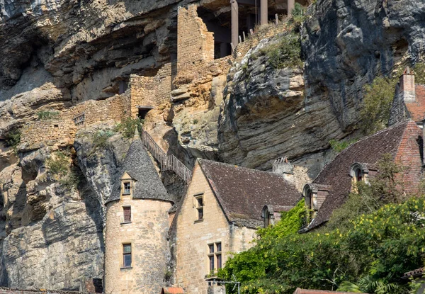 Roque Gageac Dordogne Frankreich September 2018 Roque Gageac Malerisches Dorf — Stockfoto