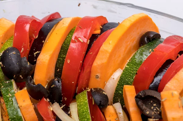 Ratatouille French Provenal Stewed Vegetable Dish Originating Nice — Stock Photo, Image