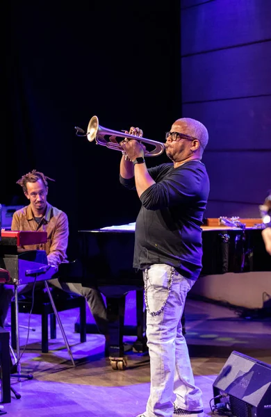 Cracovia Polonia Julio 2019 Terence Blanchard Collective Escenario Del Manggha — Foto de Stock