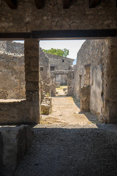Slavné Archeologické Naleziště Pompejského Dědictví Unesco Itálie — Stock fotografie