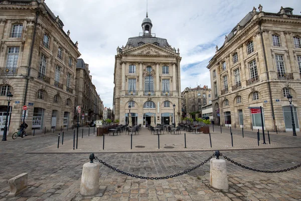 Bordéus França Setembro 2018 Place Bourse Bordéus França — Fotografia de Stock