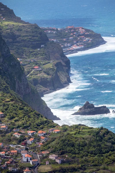 Arco Sao Jorge Der Nordküste Madeiras Vom Miradouro Beira Quinta — Stockfoto