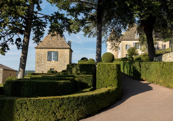 Dordogne France September 2018 Topiary Garden Jardins Marqueyssac Dordogne Region — Stockfoto