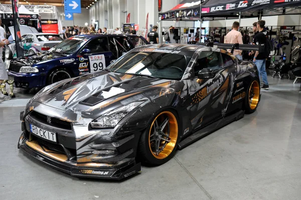 Krakau Polen Mai 2019 Drift Car Auf Der Motorshow Krakau — Stockfoto