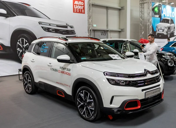 Cracovia Polonia Mayo 2019 Citroen Aircross Exhibe Moto Show Cracovia — Foto de Stock