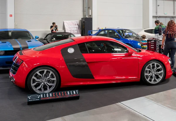 Cracovie Pologne Mai 2019 Audi Accordée Exposée Moto Show Cracovie — Photo