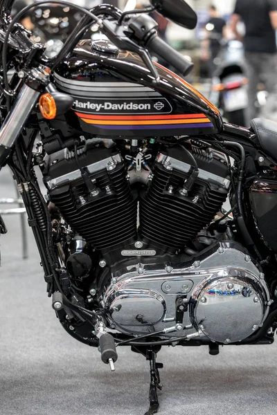 Krakau Polen Mei 2019 Harley Davidson Motorfiets Weergegeven Moto Show — Stockfoto