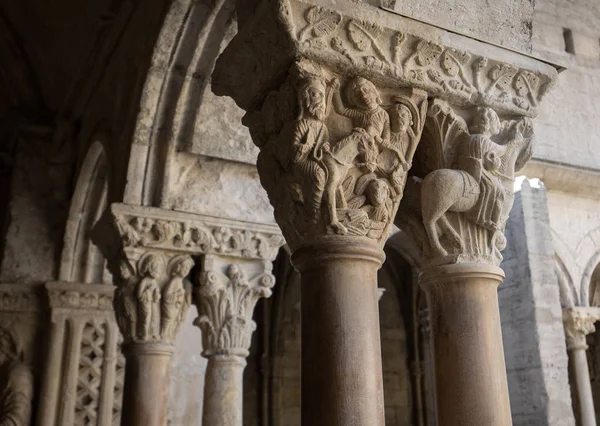 Αρλ Γαλλία Ιουνίου 2017 Ρωμανικός Έπεφτε Εκκλησία Του Αγίου Τροφίμου — Φωτογραφία Αρχείου