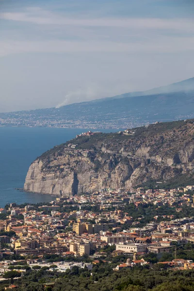 Sorrento Italy Aerial View Sorrento Bay Naples — Stock Photo, Image