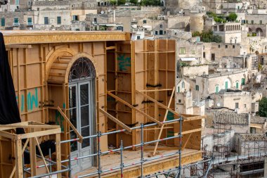  Matera, İtalya - 15 Eylül 2019: 