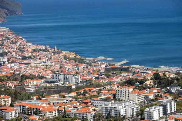 Vue Panoramique Funchal Sur Île Madère Portugal — Photo