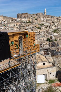  Matera, Italy - Sept 15, 2019: Bond apartment from the movie  