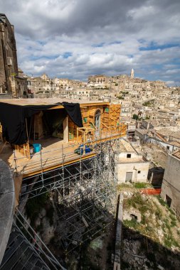  Matera, İtalya - 15 Eylül 2019: 