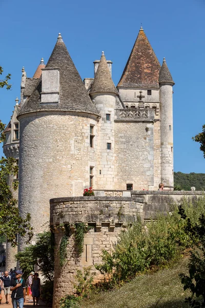 Milandes França Setembro 2018 Chateau Des Milandes Castelo Dordonha Dos — Fotografia de Stock