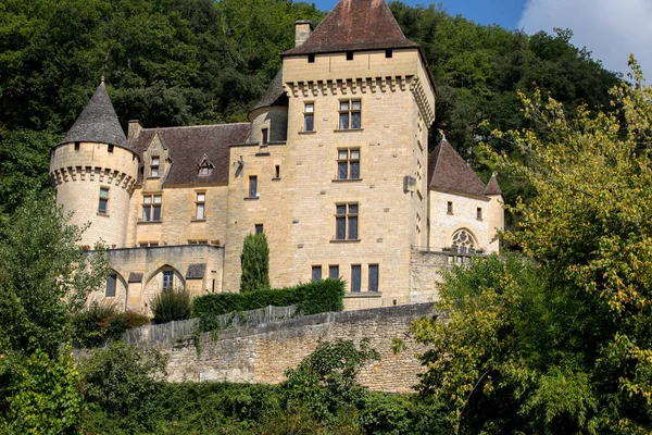 Chateau Malartrie Roque Gageac Dordogne Flusstal Aquitanien Frankreich — Stockfoto