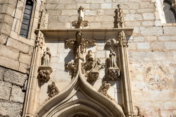 Bazilika Sauveura Poutním Městečku Rocamadour Biskupské Město Svatyně Panny Marie — Stock fotografie