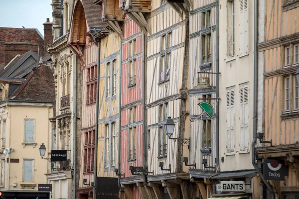 Troyes France Août 2018 Vue Vieille Ville Troyes Capitale Département — Photo